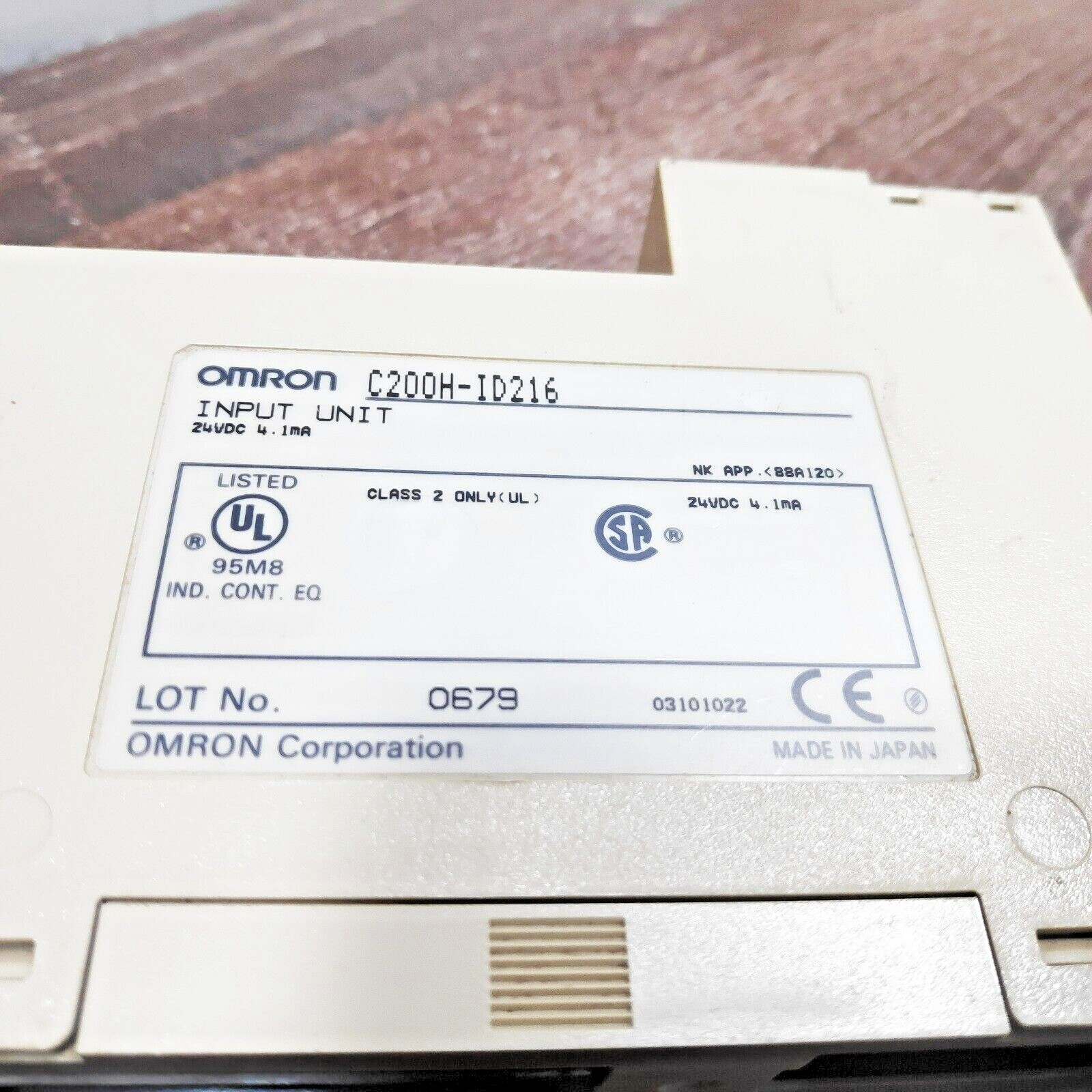 USED | OMRON C200H-ID216 SYSMAC C200H