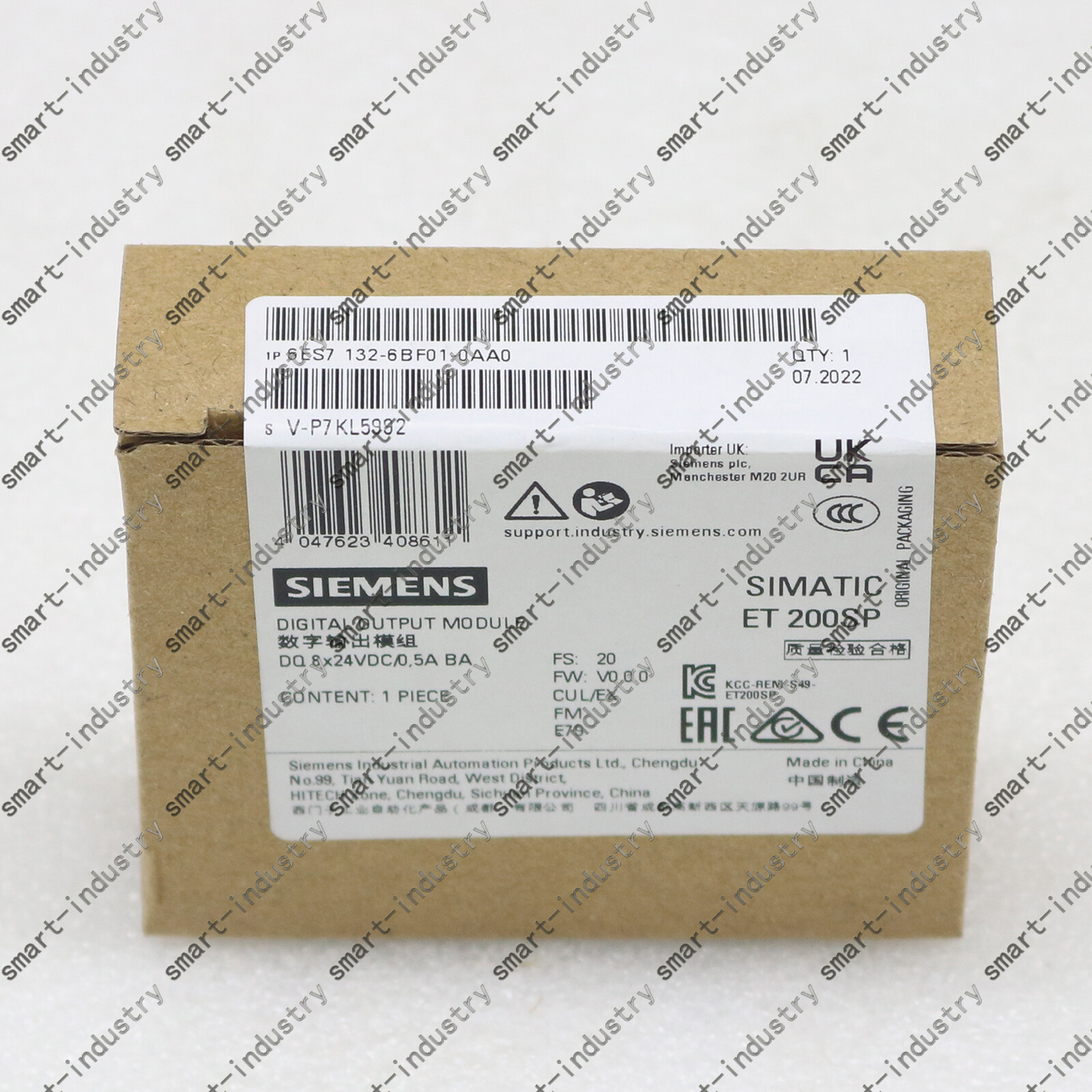 6ES7 132-6BF01-0AA0 Siemens ET 200SP New Digital Output Module Fast Delivery