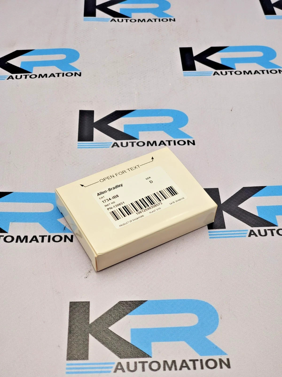 Surplus Pre-Owned Allen Bradley 1734-IB8 /D 8 Point Input Module
