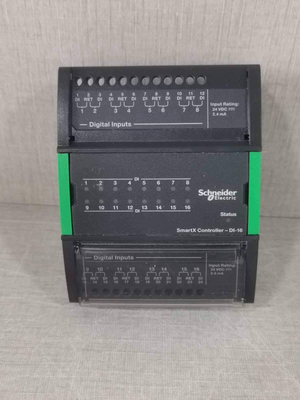 DI-16 Schneider Electric SXWDI16XX10001 I/O Module – WITHOUT FRONT COVER & BASE