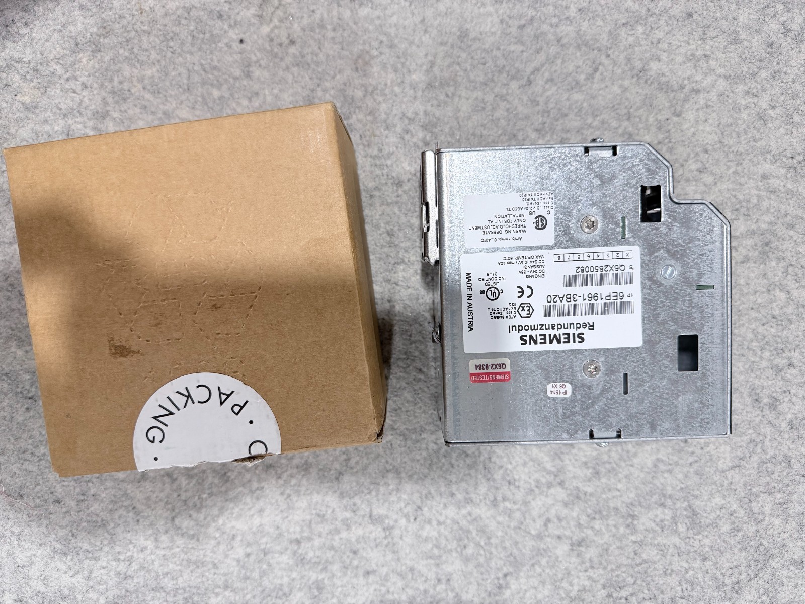 Siemens SITOP 6EP1961-3BA20 Power Supply Module DC 24V*WARRANTY*
