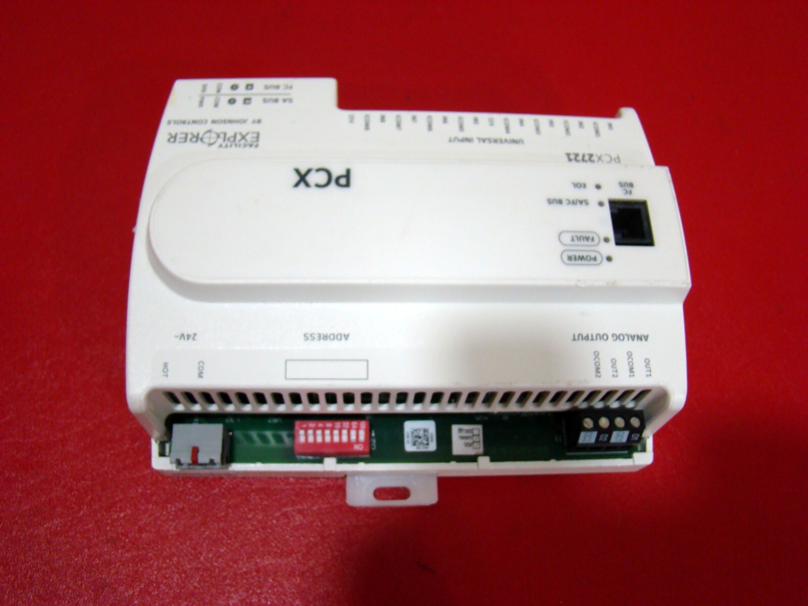 Johnson Controls FX-PCX2721-0 Expansion Input/Output Module 8 UI PCX FX fault