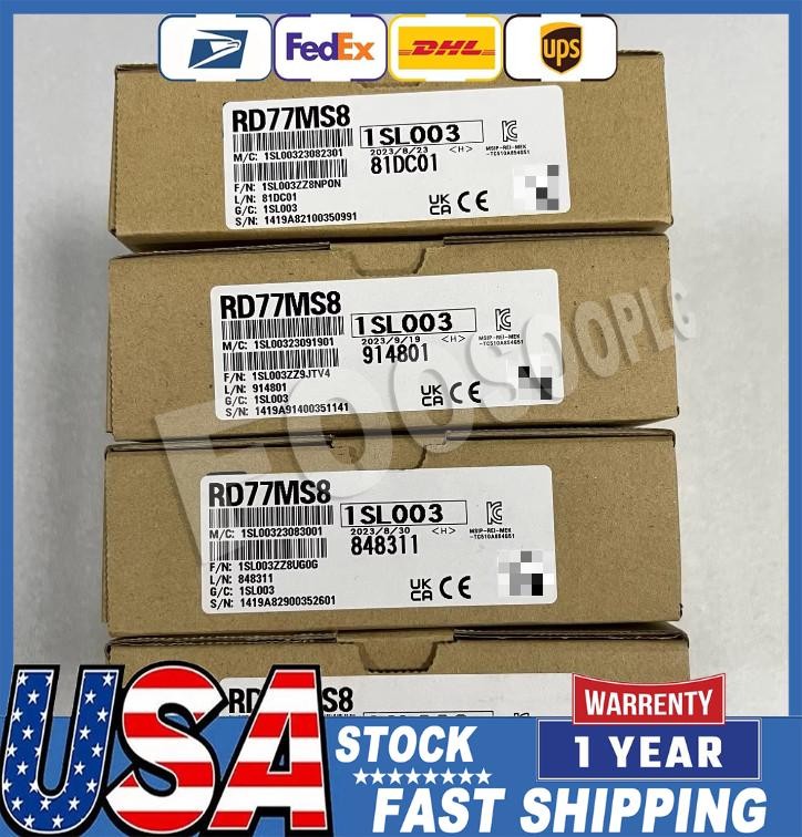New In Box Mitsubishi RD77MS8 Simple Motion Unit Module