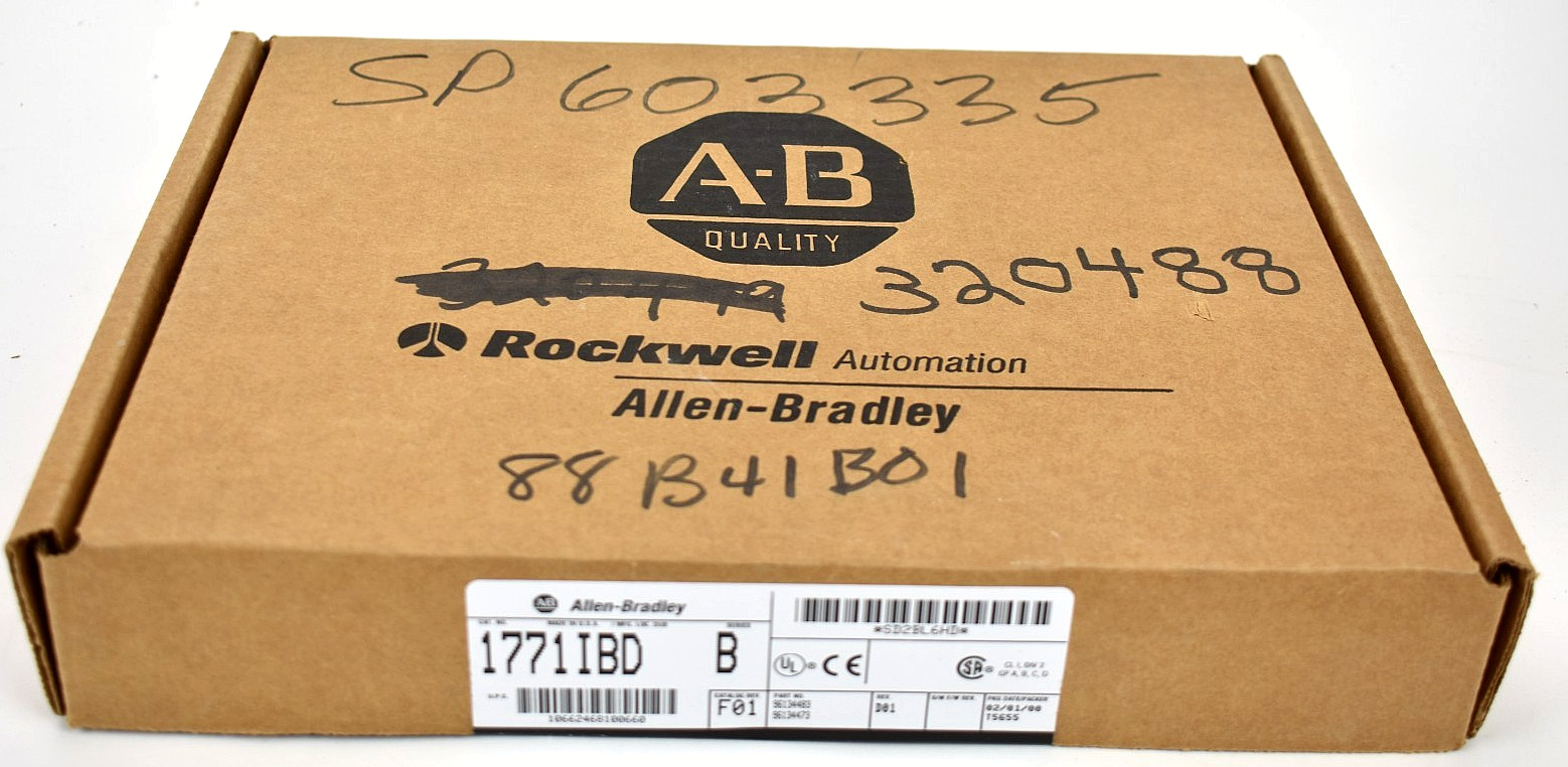 Allen Bradley 1771-IBD Ser B PLC-5 16Pt DC Input Module – FACTORY SEALED!!!