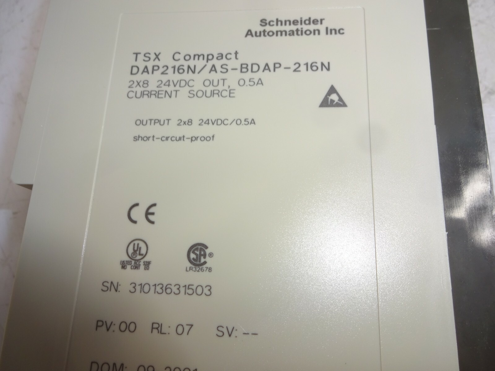Schneider Automation Dap216n/as-bdap-216n Tsx Compact Current Source