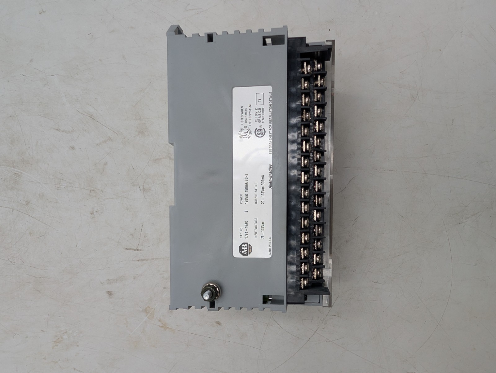 Allen-Bradley Series B Block 1791-16AC I/O Module