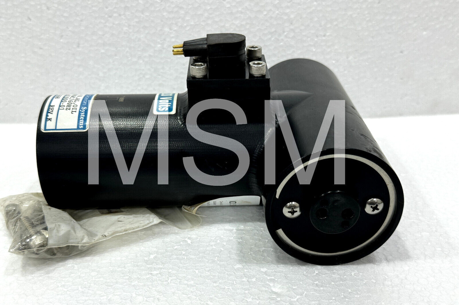 REMOTE OCEAN SYSTEMS Model PT-10,AL,OIL 120VAC/60HZ 21-01000-01 REV.K