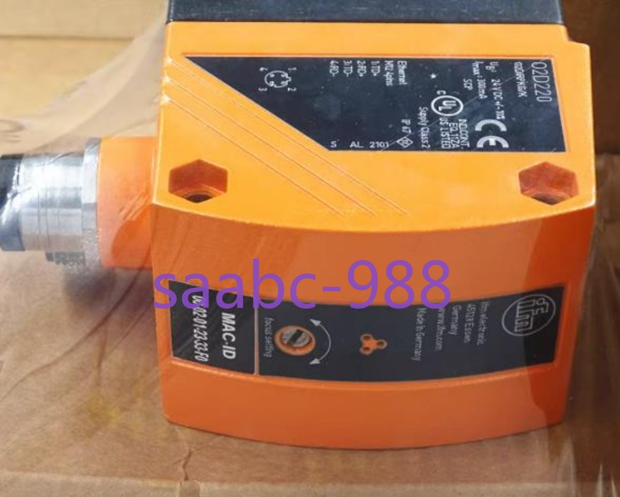 1PCS NEW IFM O2D220 Object Recognition Inspection Visual Sensor IN BOX