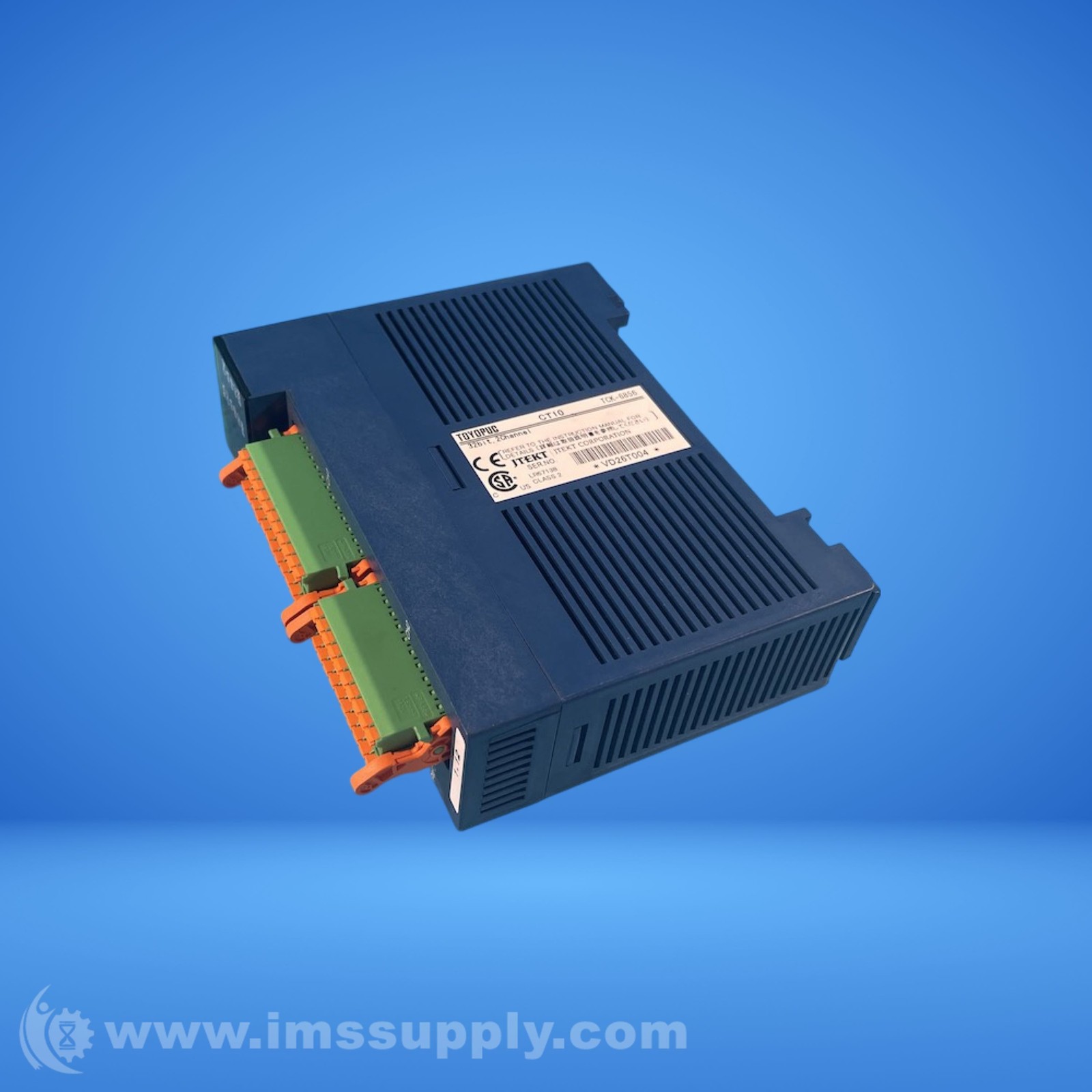 Toyopuc CT10 TCK-6856 32 Bit 2 Channel Analog PLC Input Module FNIP