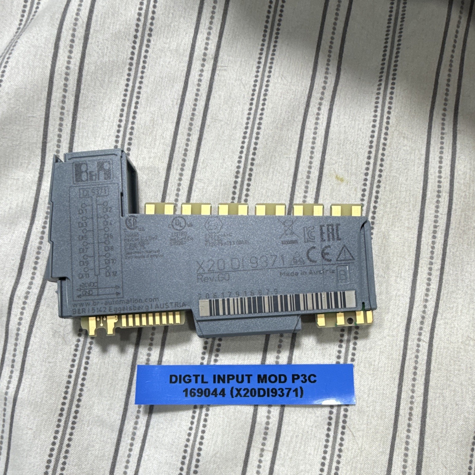 B&R X20DI9371 X20 Platform Digital PLC Input Module I/O for X20 Controller