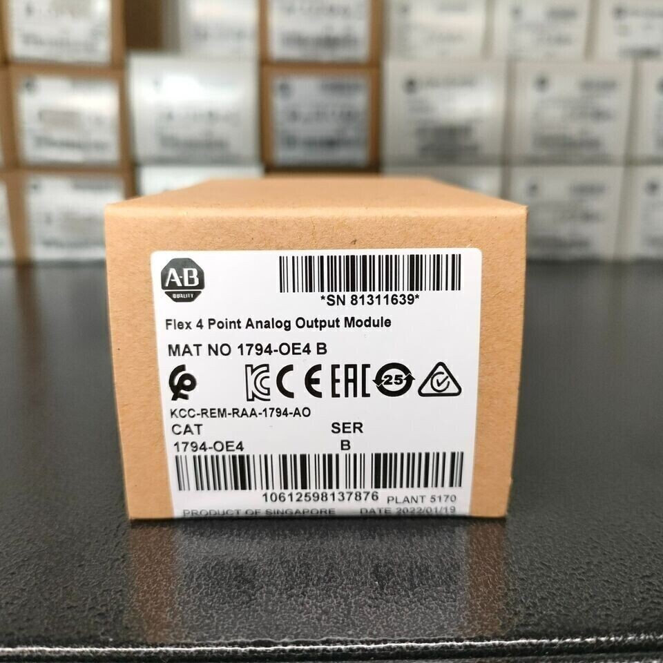 NEW Sealed AB 1794-OE4 Flex 4 Point Analog Output Module AB 1794OE4