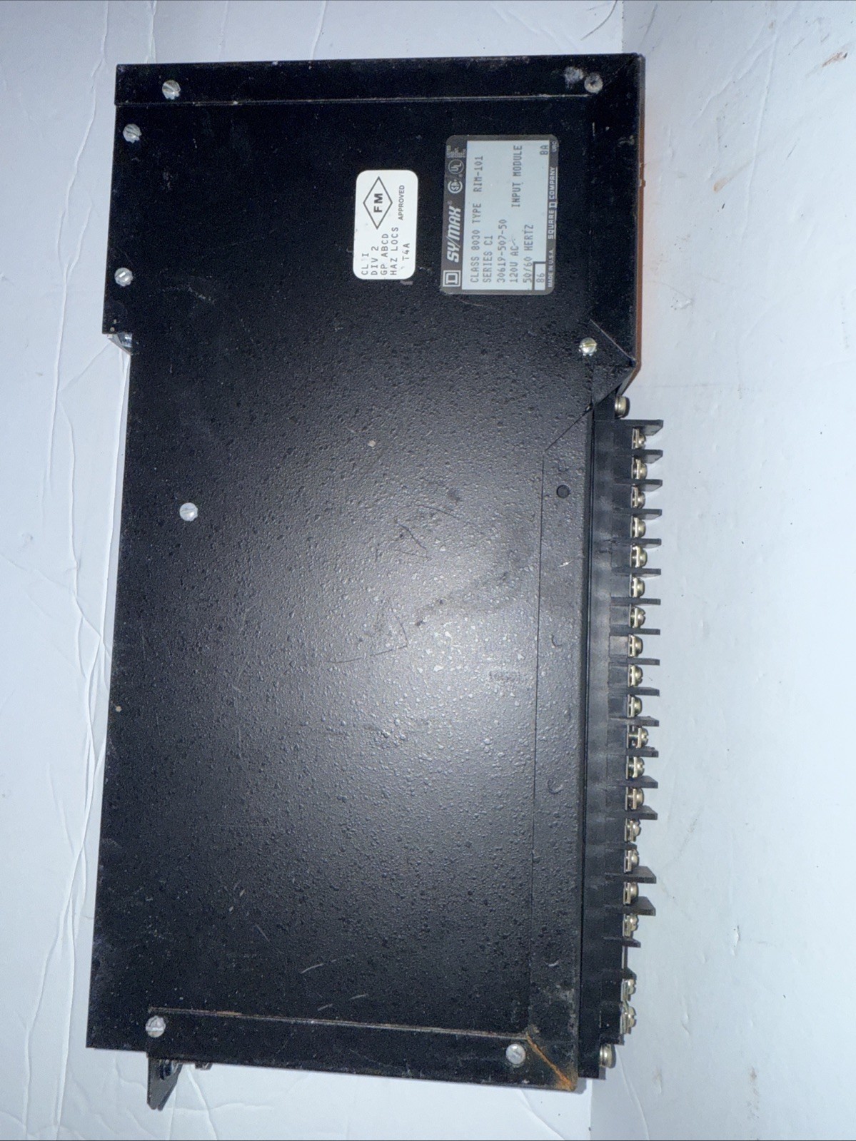 Square D SY/MAX Class 8030 Type RIM-101 Series C1 Input Module Parts