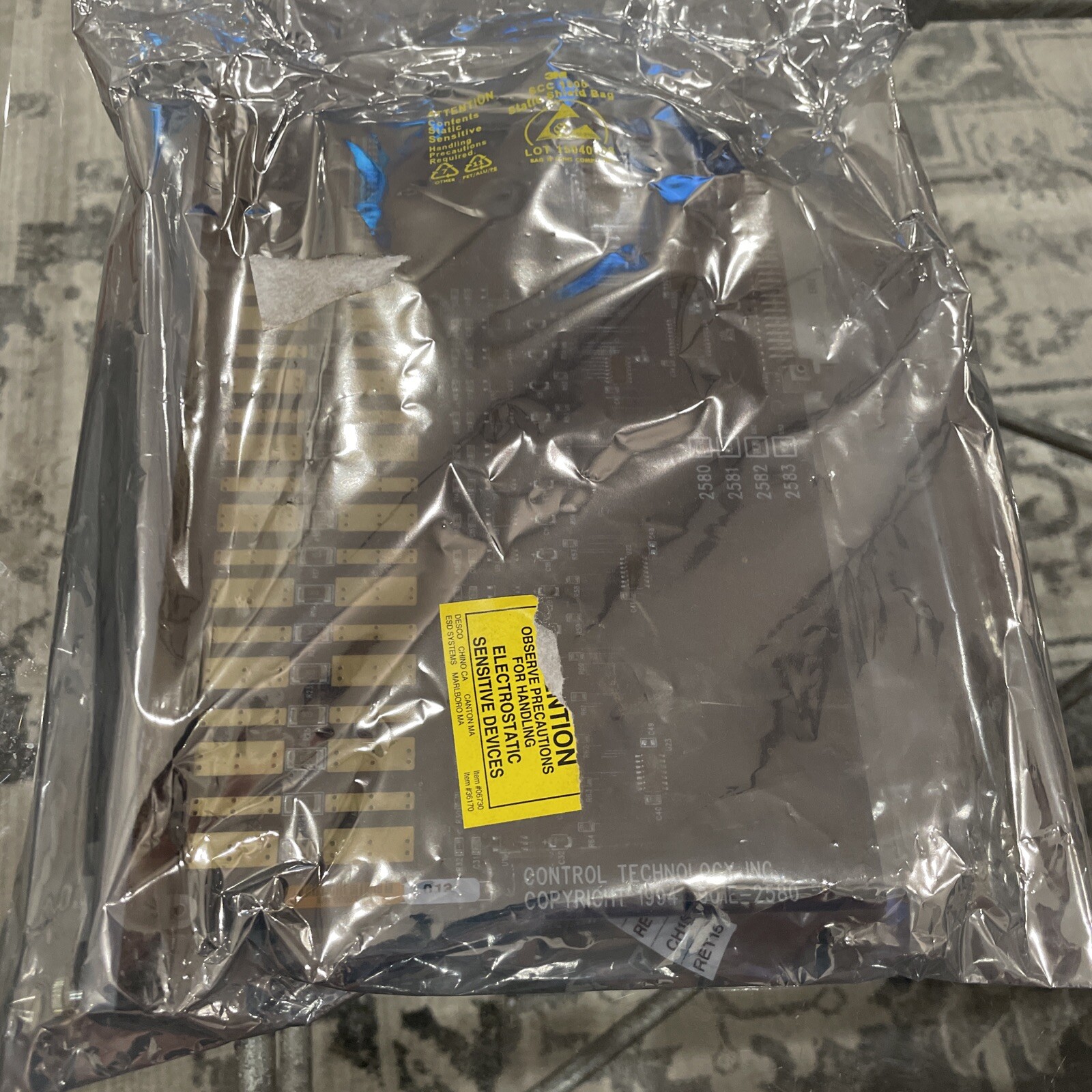 CTI CONTROL TECHNOLOGY INPUT PLC MODULE 901E-2580 ***FREE SHIPPING***