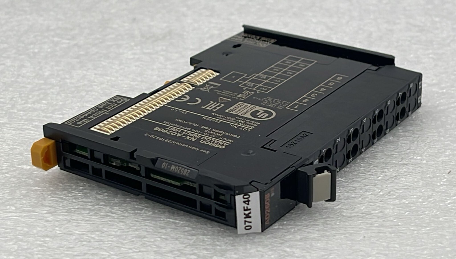 OMRON NX-AD2608 Analog Input Unit Module