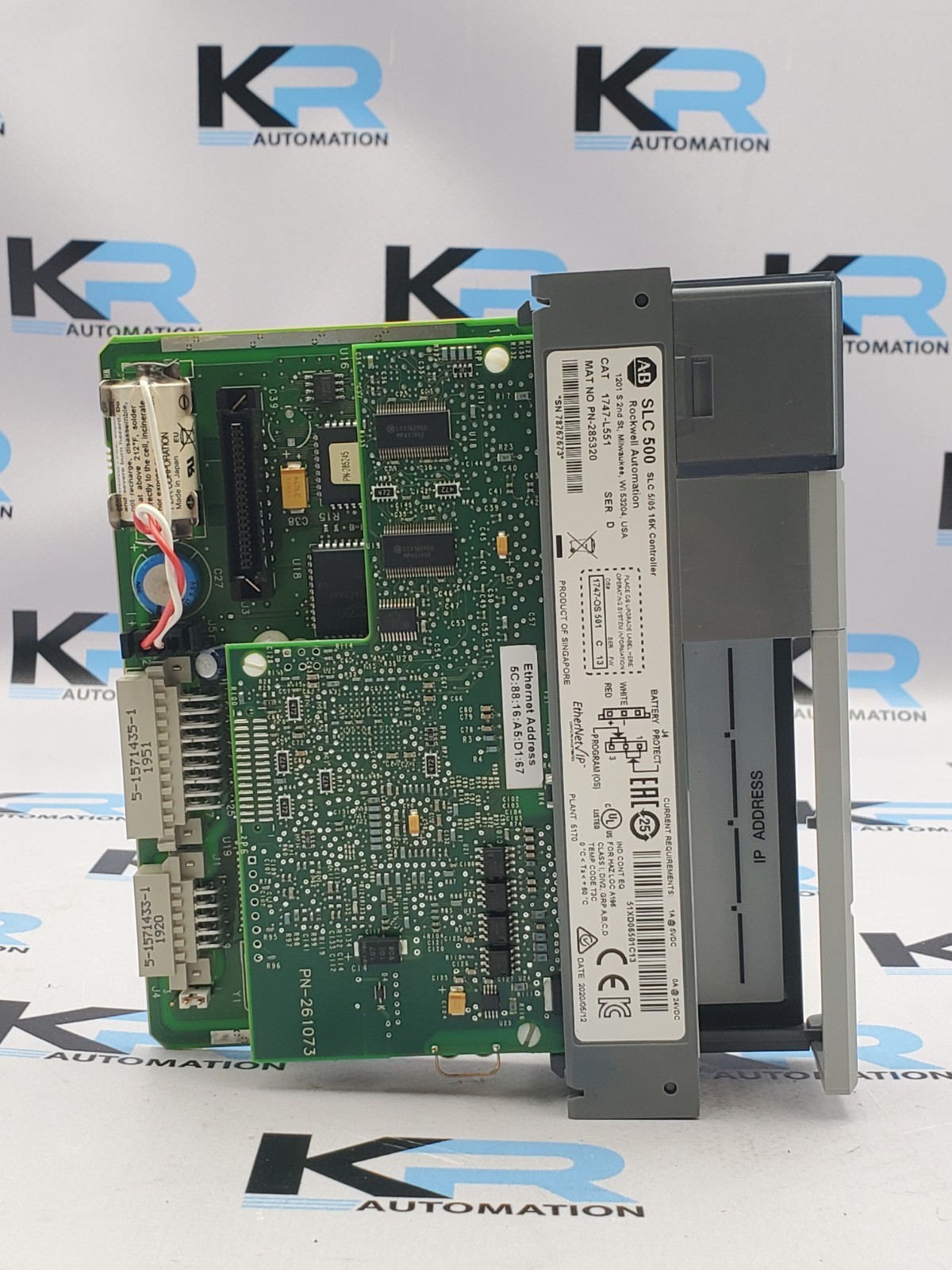 Allen Bradley 1747-L551 SLC 500 Processor Unit 5-24VDC