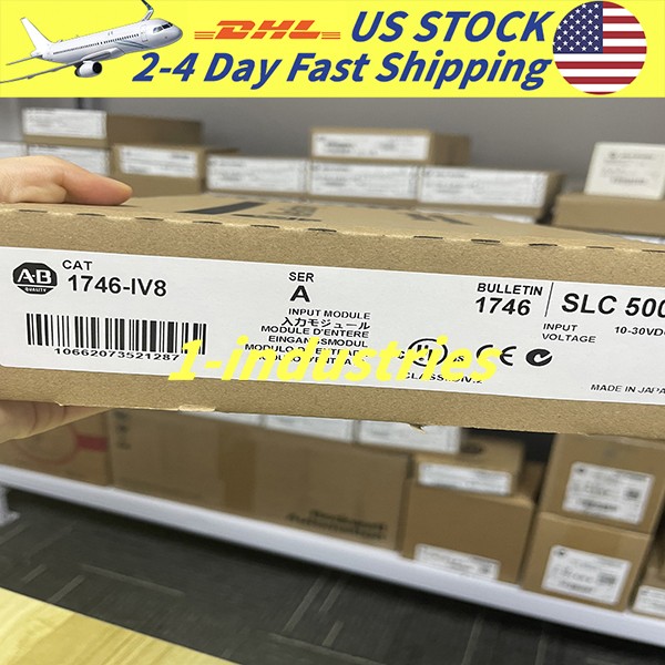 New Sealed AB 1746-IV8 Series A.SLC 500 8-Point Input Module Free Shipping