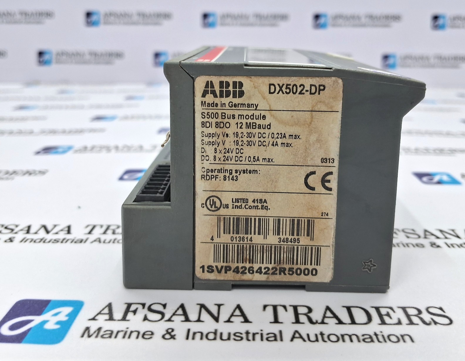 ABB DX502-DP S500 BUS MODULE 8DI 8DO 12 MBAUD