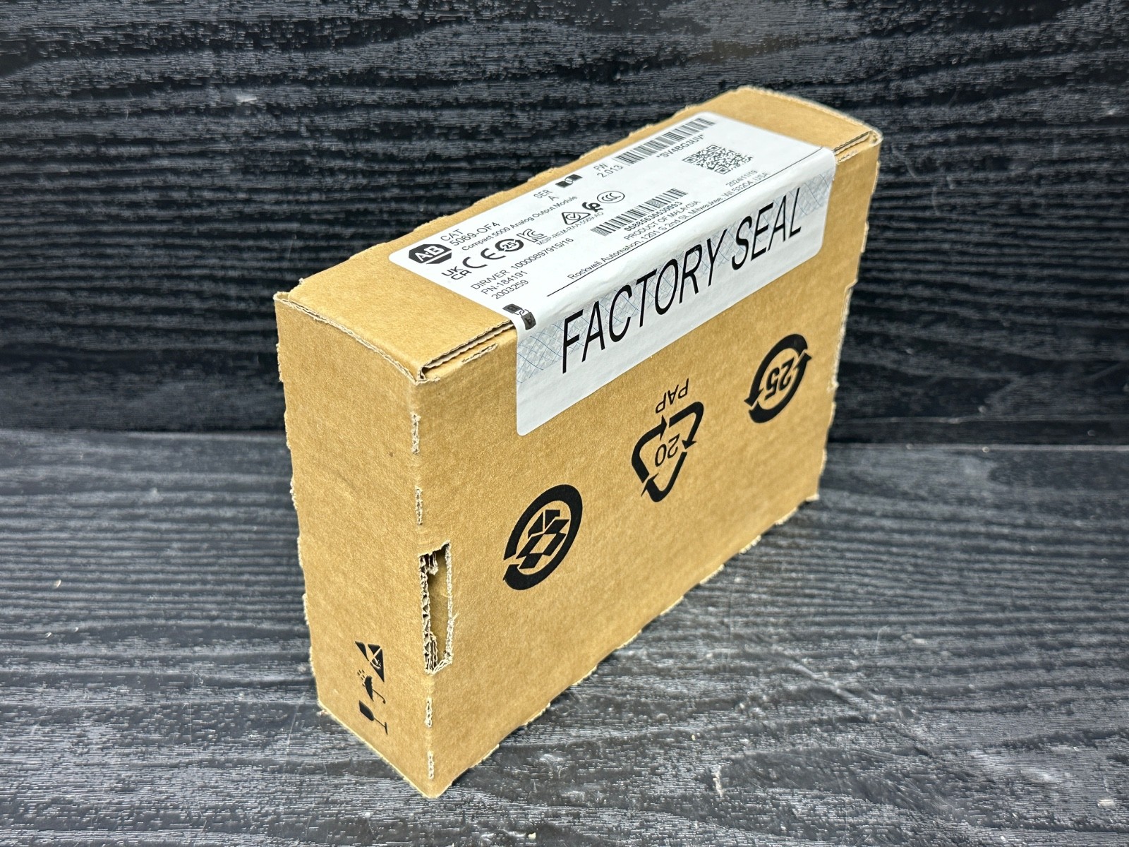 2024 Surplus Sealed Allen Bradley 5069-OF4 0F4 Compact Logix 5000 Output Module