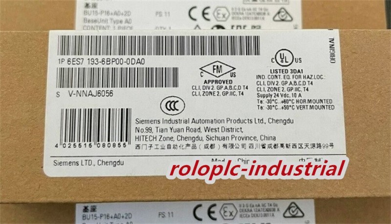 5PCS New In Box Siemens 6ES7 193-6BP00-0DA0/6ES7193-6BP00-0DA0 Module
