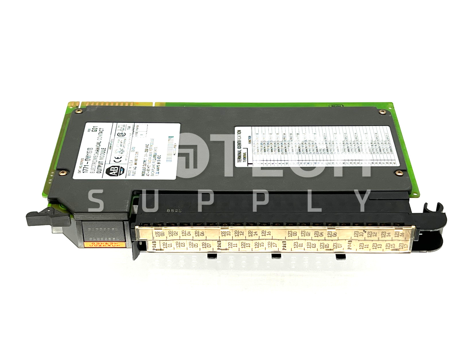 Allen-Bradley 1771-0W16/B Contact Output Module 96110073 D01 with WARRANTY