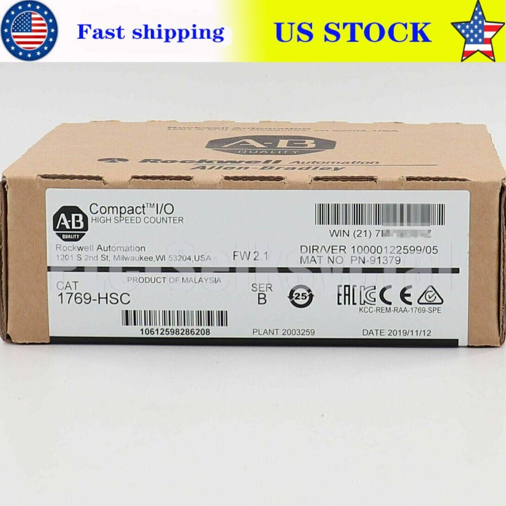 New Sealed AB 1769-HSC Ser B CompactLogix High-Speed Module 1769HSC US
