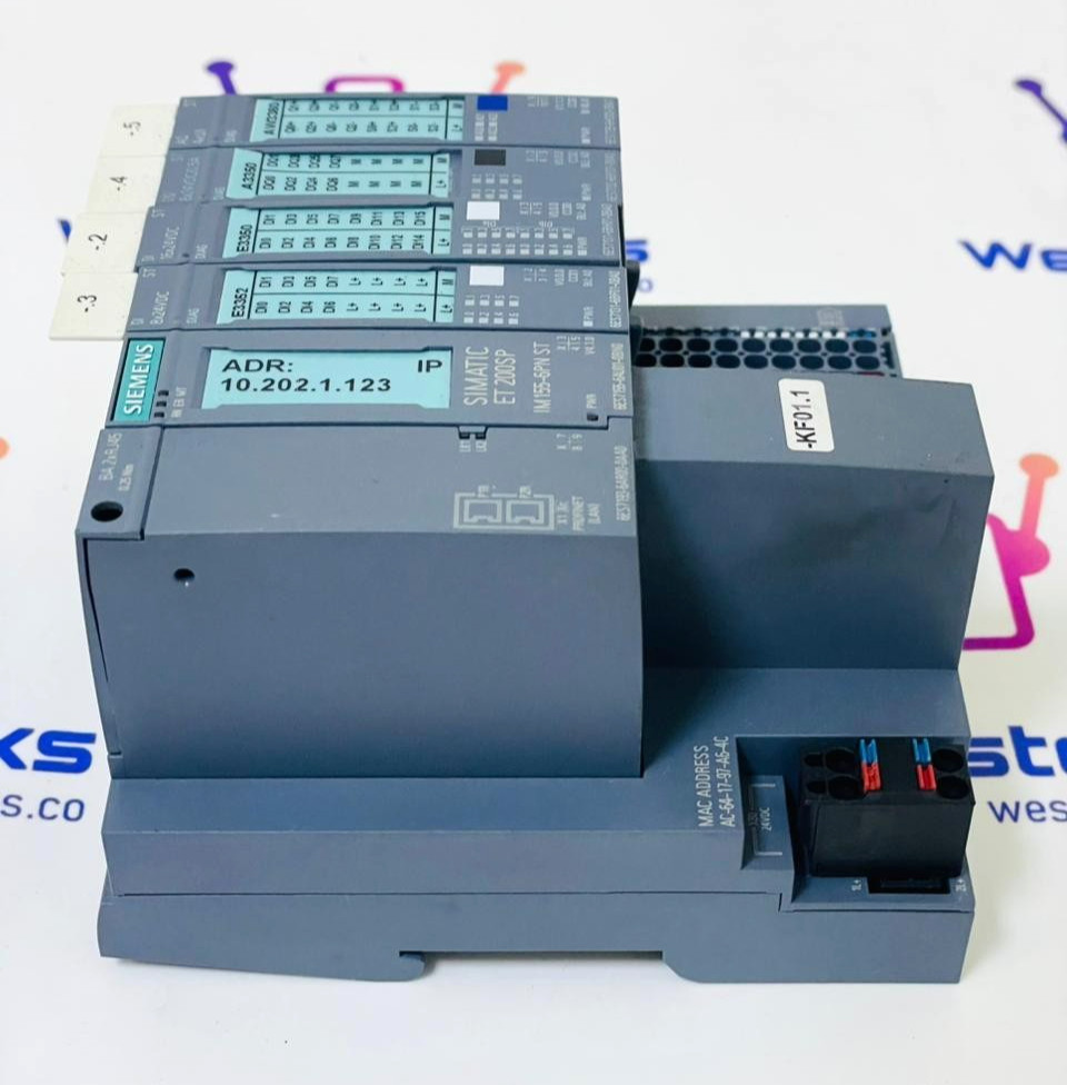 SIEMENS 6ES7135-6HD00-0BA1 I/O Module 6ES7193-6AR00-0AA0 6ES7155-6AU01-0BN0