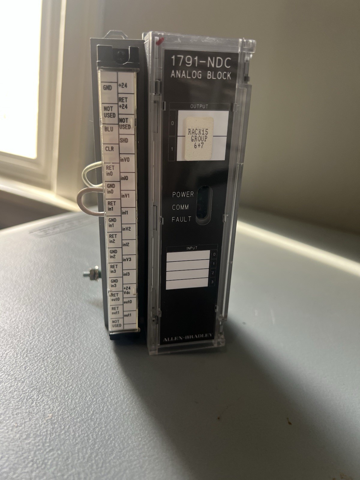 Allen-Bradley 1791-NDC A Analog PLC Input/Output Module 19.2-30VDC