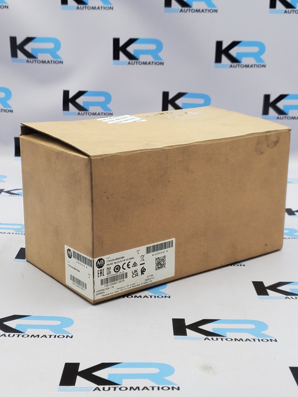 Surplus Pre-Owned Allen-Bradley 1791DS-IB8XOB8 Guard I/O DeviceNet Safety Module