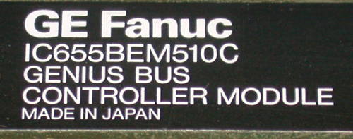 NICE GE FANUC GENIUS BUS CONTROLLER MODULE 1C655BEM510C