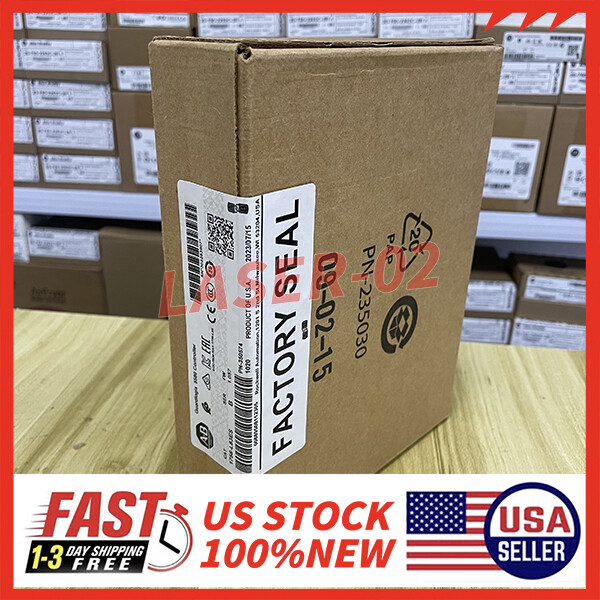 1756-L83ES / B Allen-Bradley GuardLogix 5580 Controller New Factory Sealed 2023