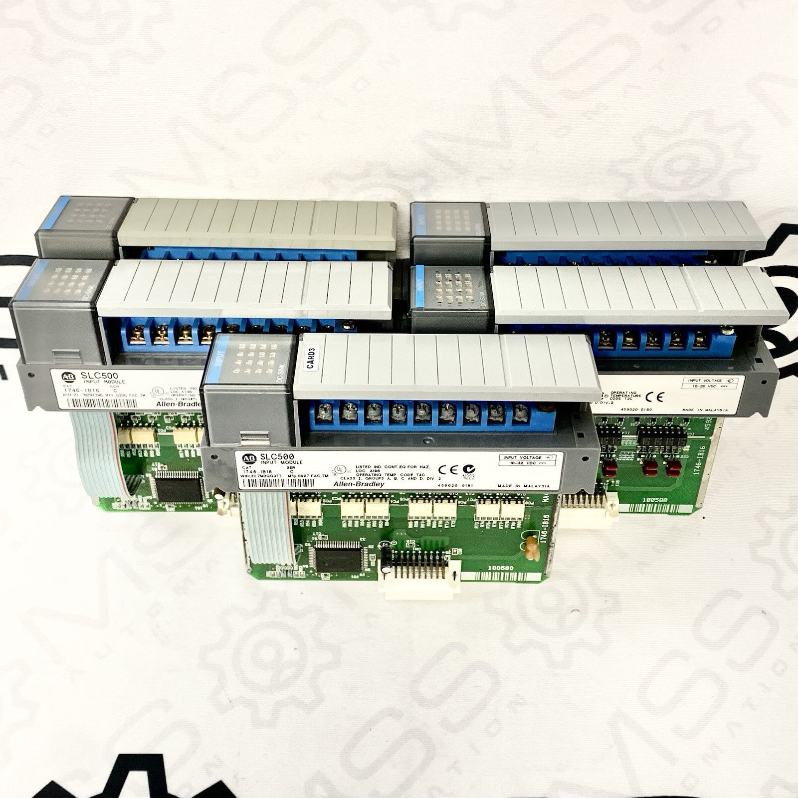 Lot of 5 Allen Bradley 1746-IB16 SLC 500 DC Input PLC Modules Used USA