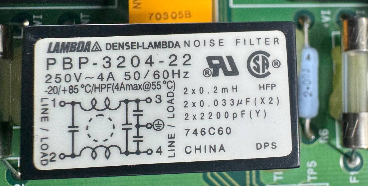MES MITSU MODULE MAS-PWR-2 PCB CARD