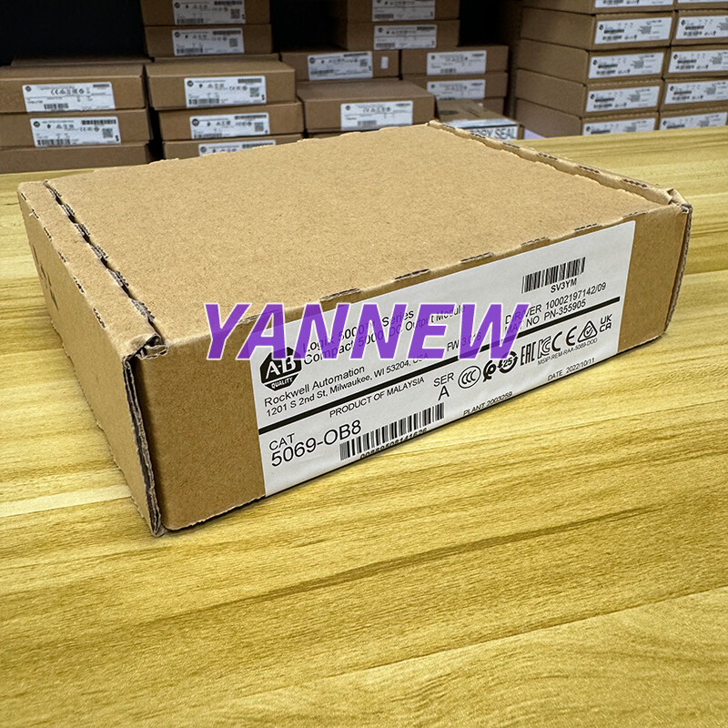 Allen Bradley 5069-OB8 New Factory Sealed AB Compact I/O 8-Ch Output Module