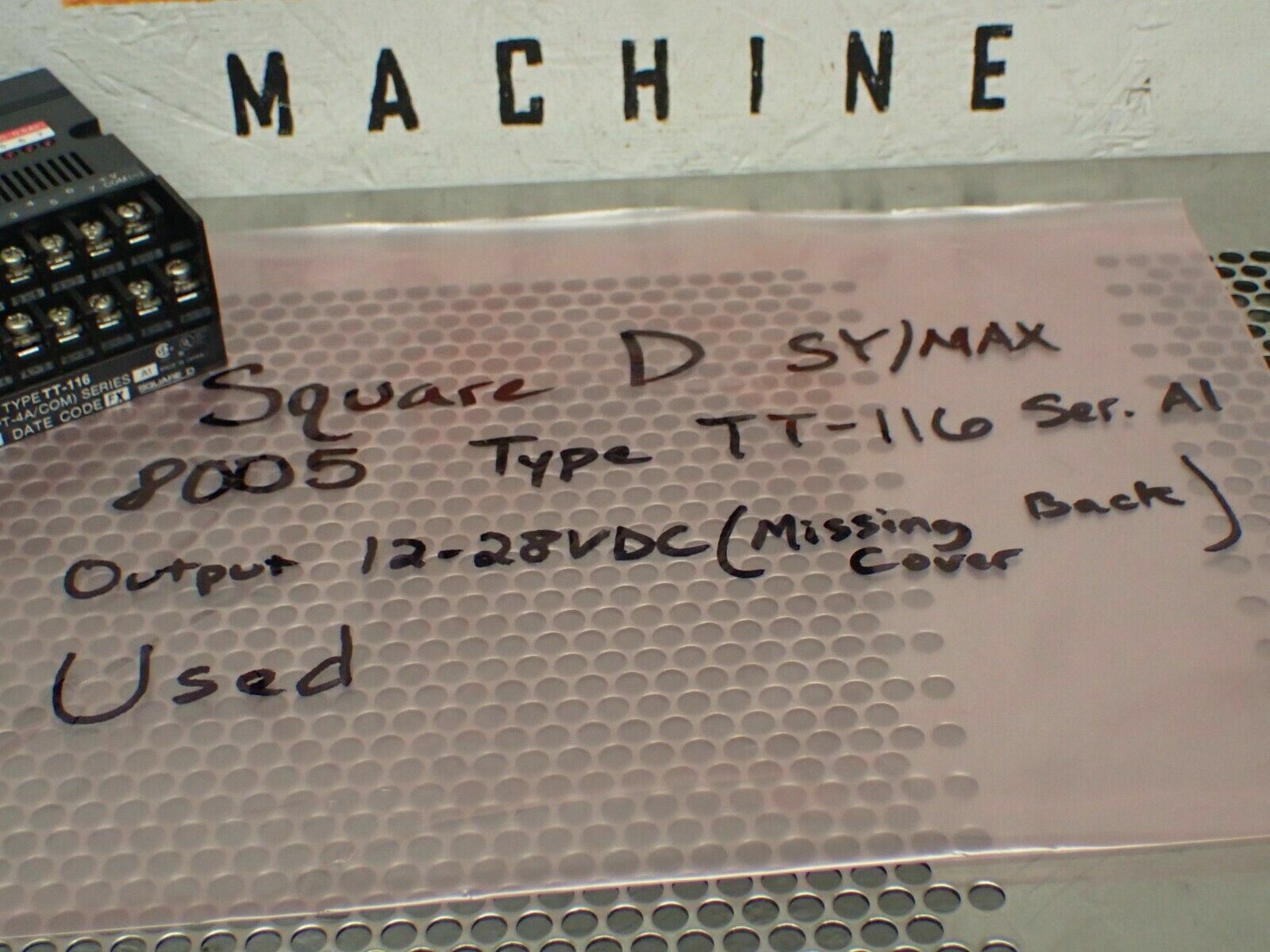 Square D SY/MAX 8005-TT-116 Ser. A Output Module 12-28VDC Used With Warranty
