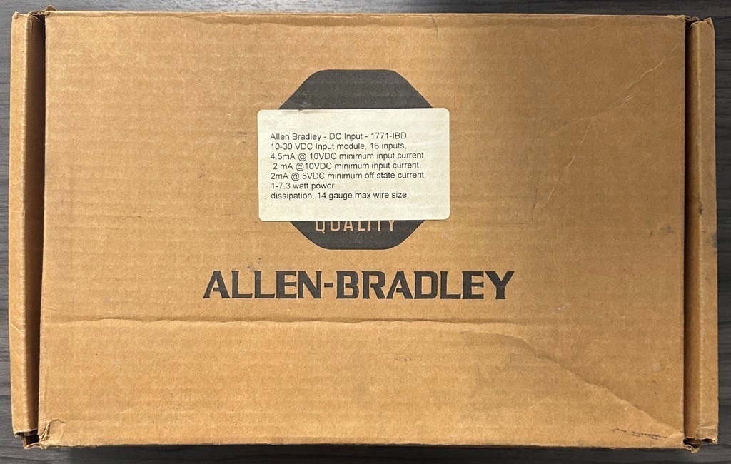 NEW ALLEN-BRADLEY 1771-IBD SERIES B 1771IBD/B INPUT MODULE 10 – 30 VDC NIB