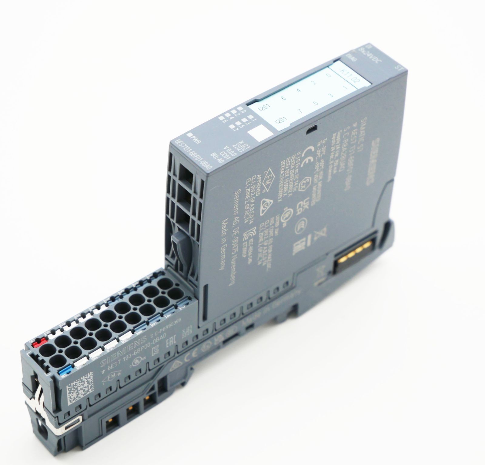 Siemens SIMATIC S7 6ES7131-6BF01-0BA0 E:20 + 6ES7193-6BP00-0BA0 E:20 -used-