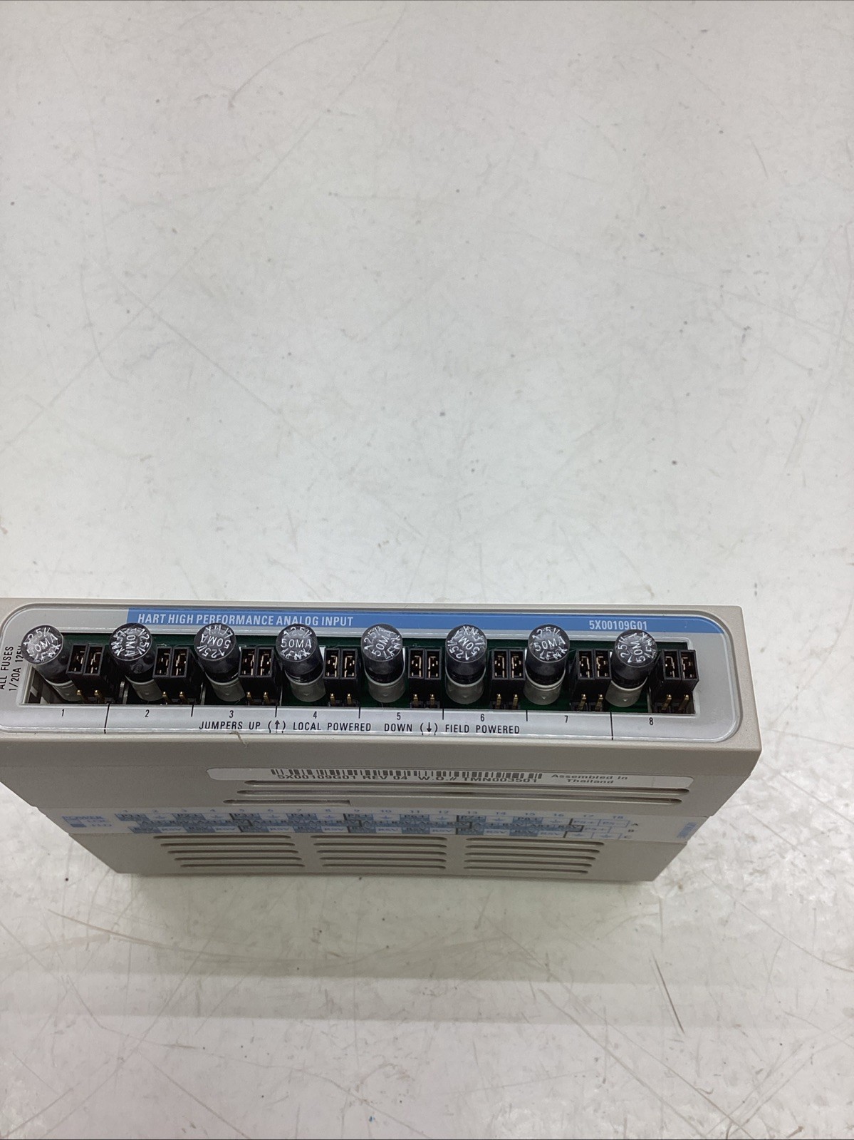 Ovation HART High Performance Analog Input 5X00109G01