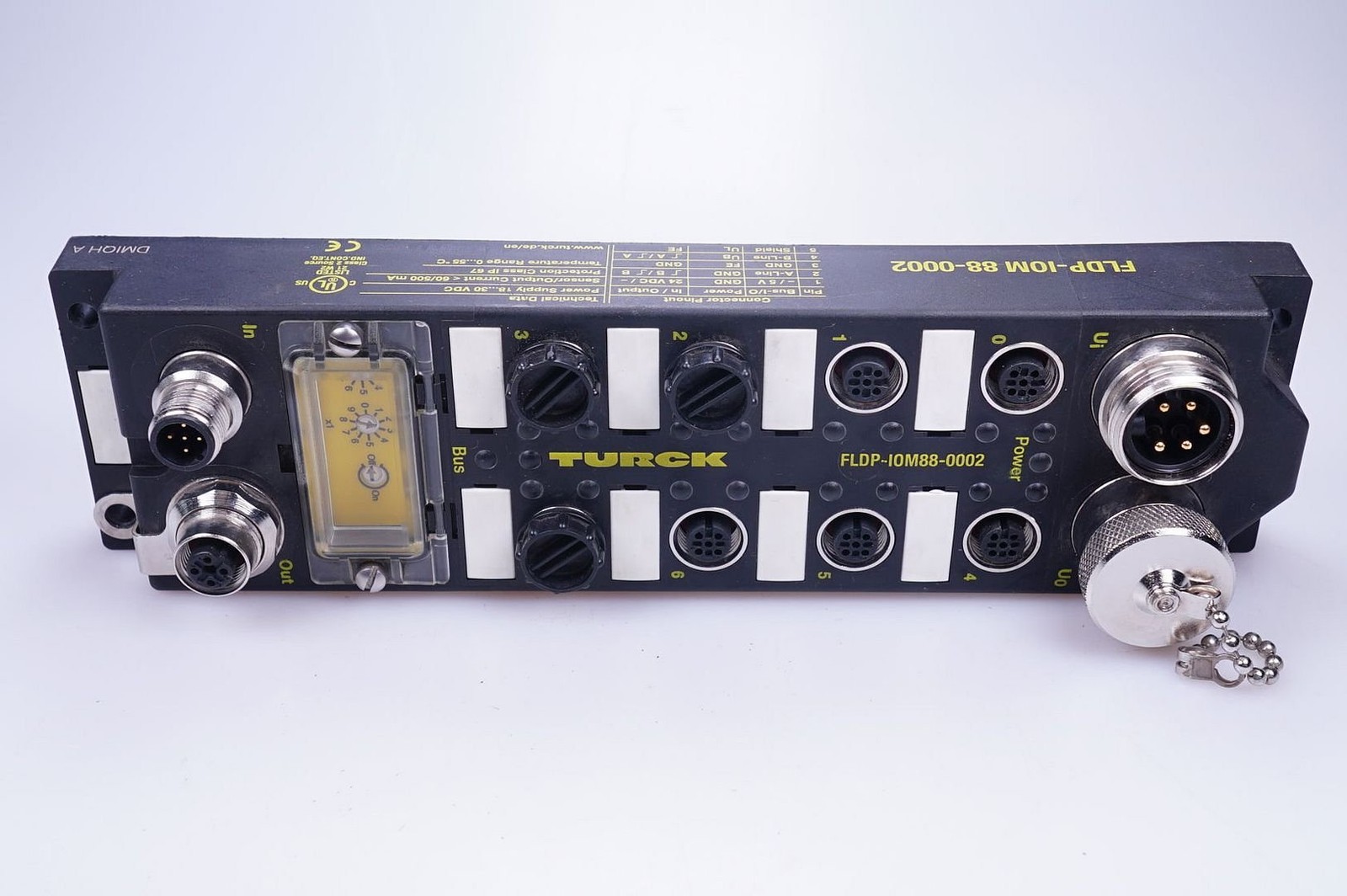 TURCK FLDP-IOM88-0002 6825323 Compact Fieldbus I/O Module for PROFIBUS-DP,