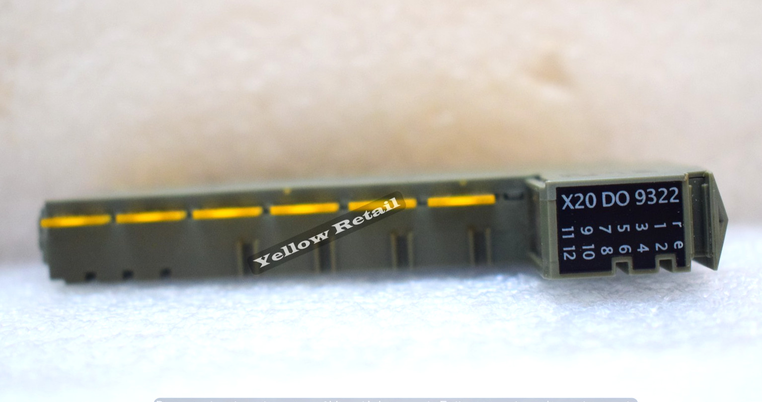 B&R X20-DO-9322 DIGITAL OUTPUT MODULE 12 OUTPUTS 24VDC X20 DO 9322