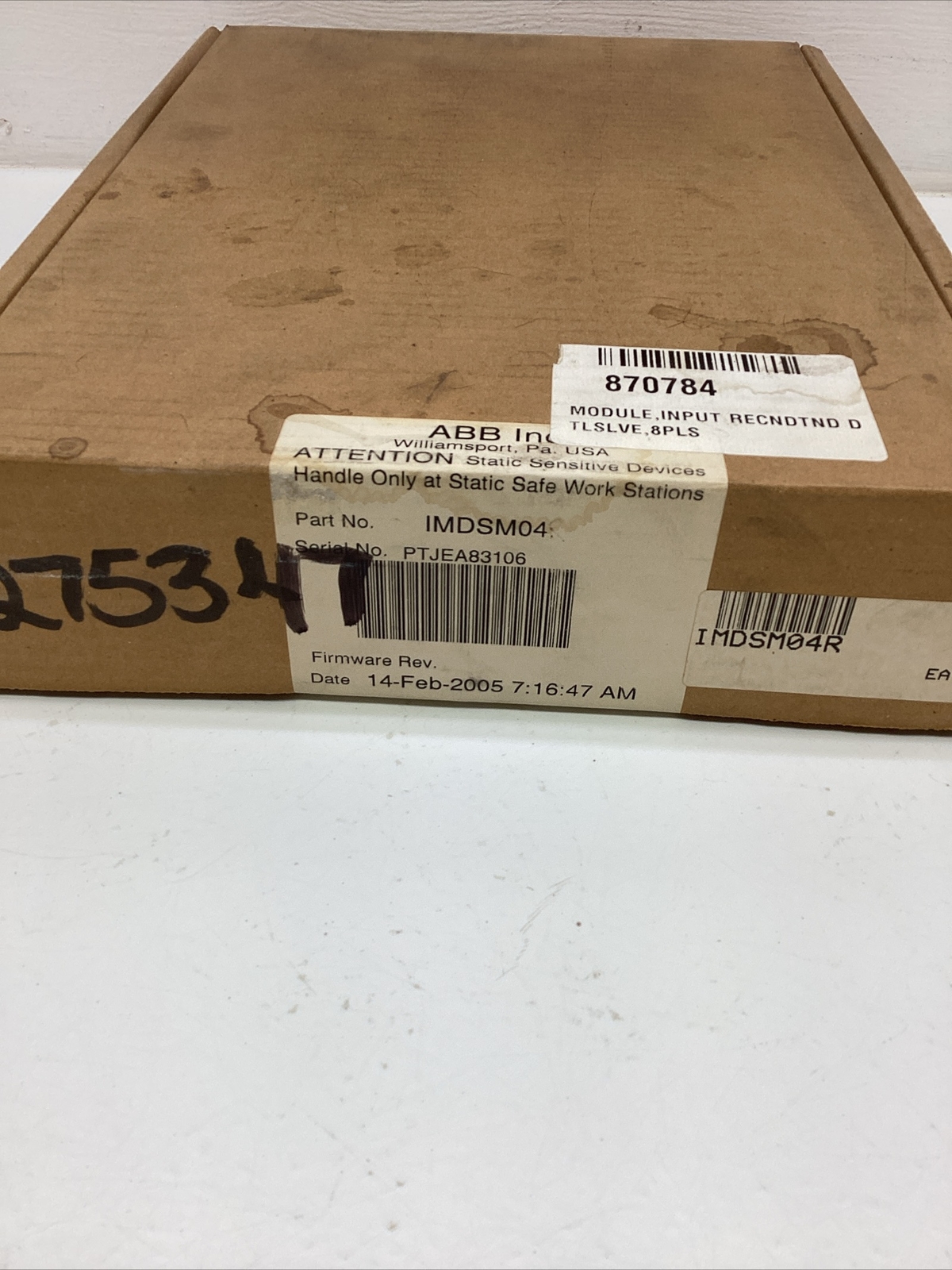 ABB Pulse Input Slave Module IMDSM04 NIB