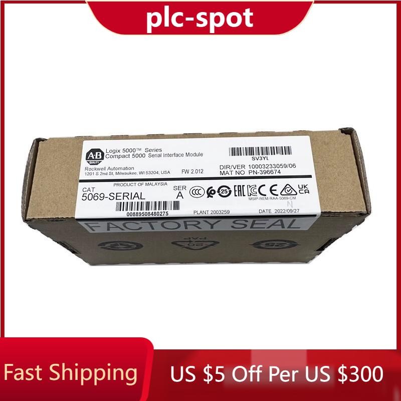 AB 5069-SERIAL SER A Compact Logix 5000 Interface Module US Free Tax