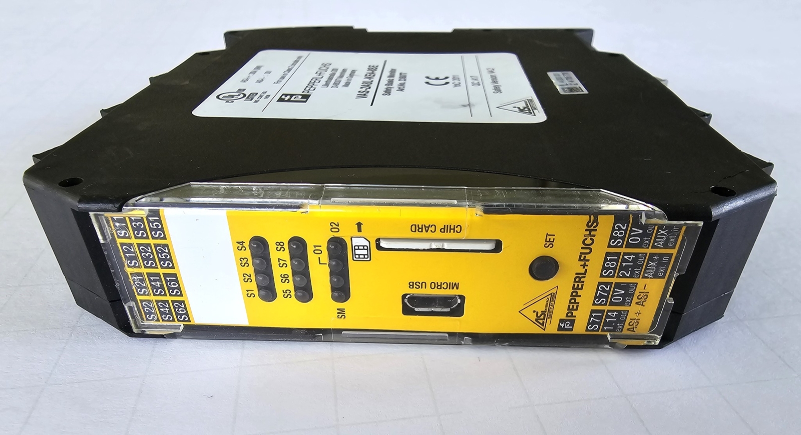 Pepperl + Fuchs VAS-2A8L-KE4-8SE Safety Relay 235077 – New