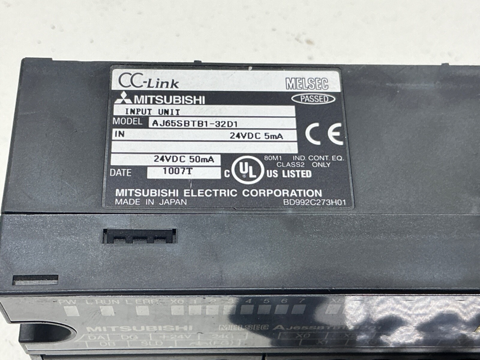 MITSUBISHI MELSEC AJ65SBTB1-32D1 INPUT UNIT CC-LINK INPUT MODULE