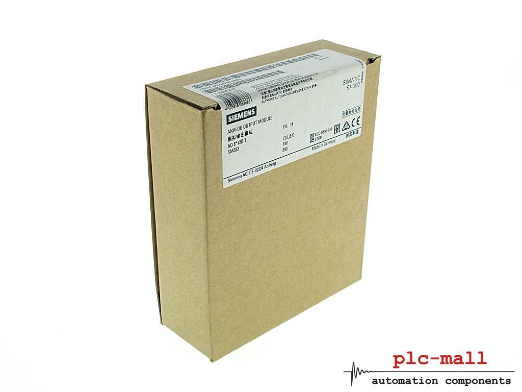 SIEMENS 6ES7 332-5HF00-0AB0 -Factory Sealed Surplus-