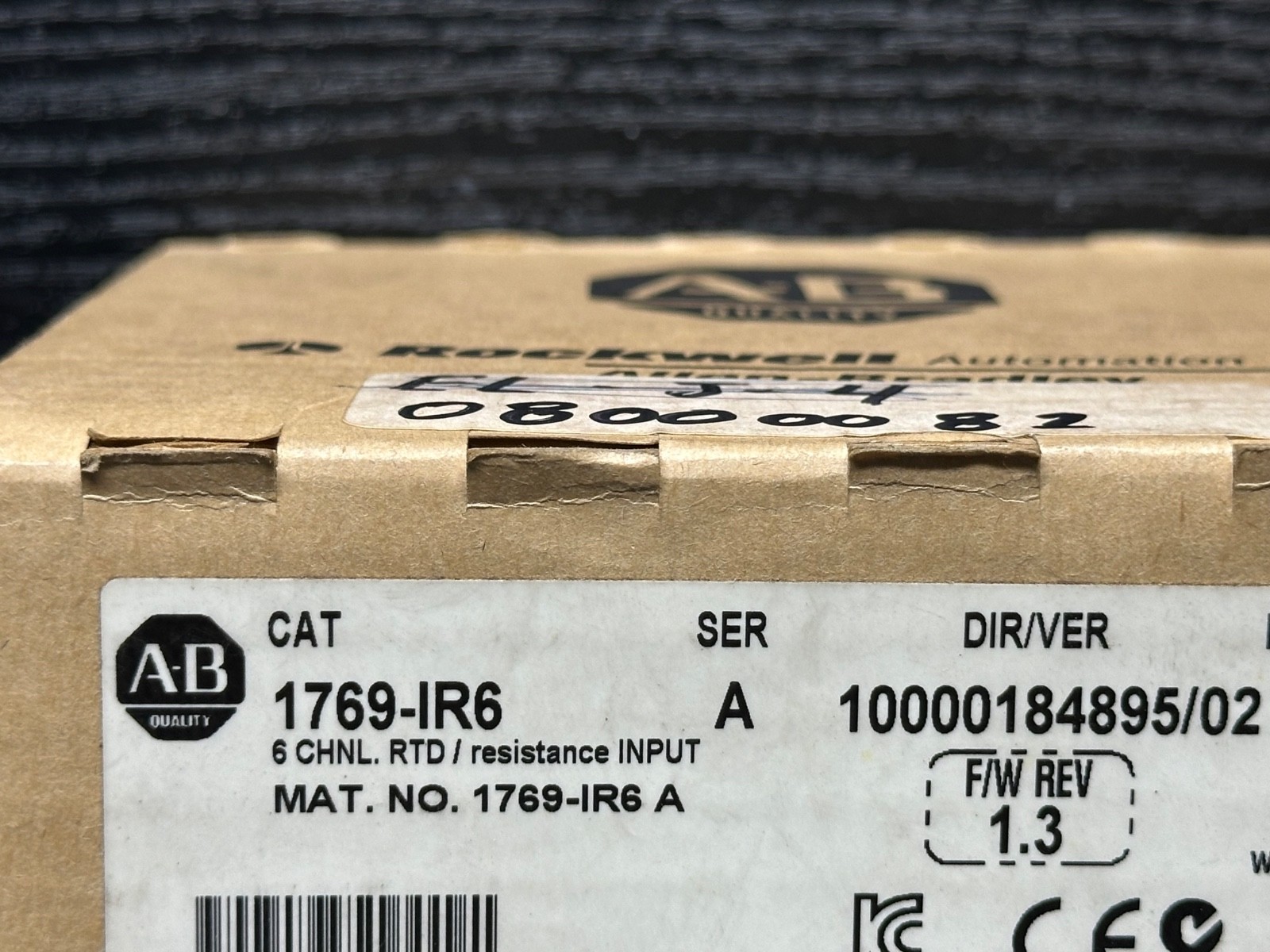 Surplus Open Allen Bradley 1769-IR6 1769-1R6 A 1.3 CompactLogix Input RTD 2013
