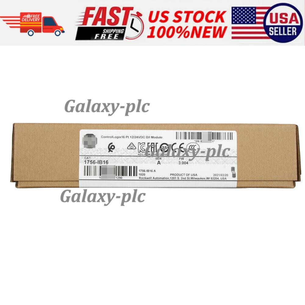 1756-IB16 New Factory Sealed AB ControlLogix Input Module US Free Tax