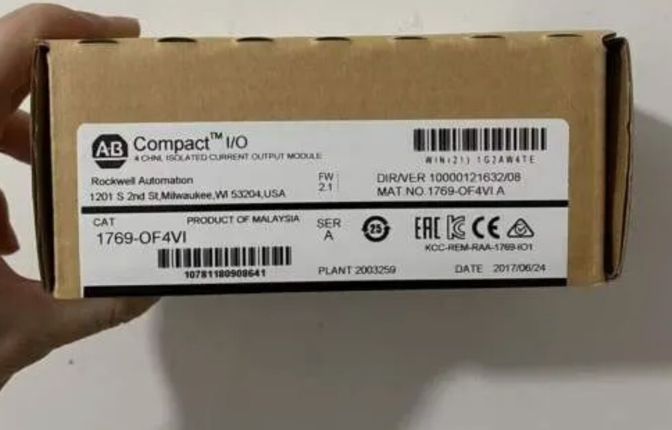 New Factory Sealed1769-OF4VI SER A CompactLogix 4 Pt A/O Voltage Module