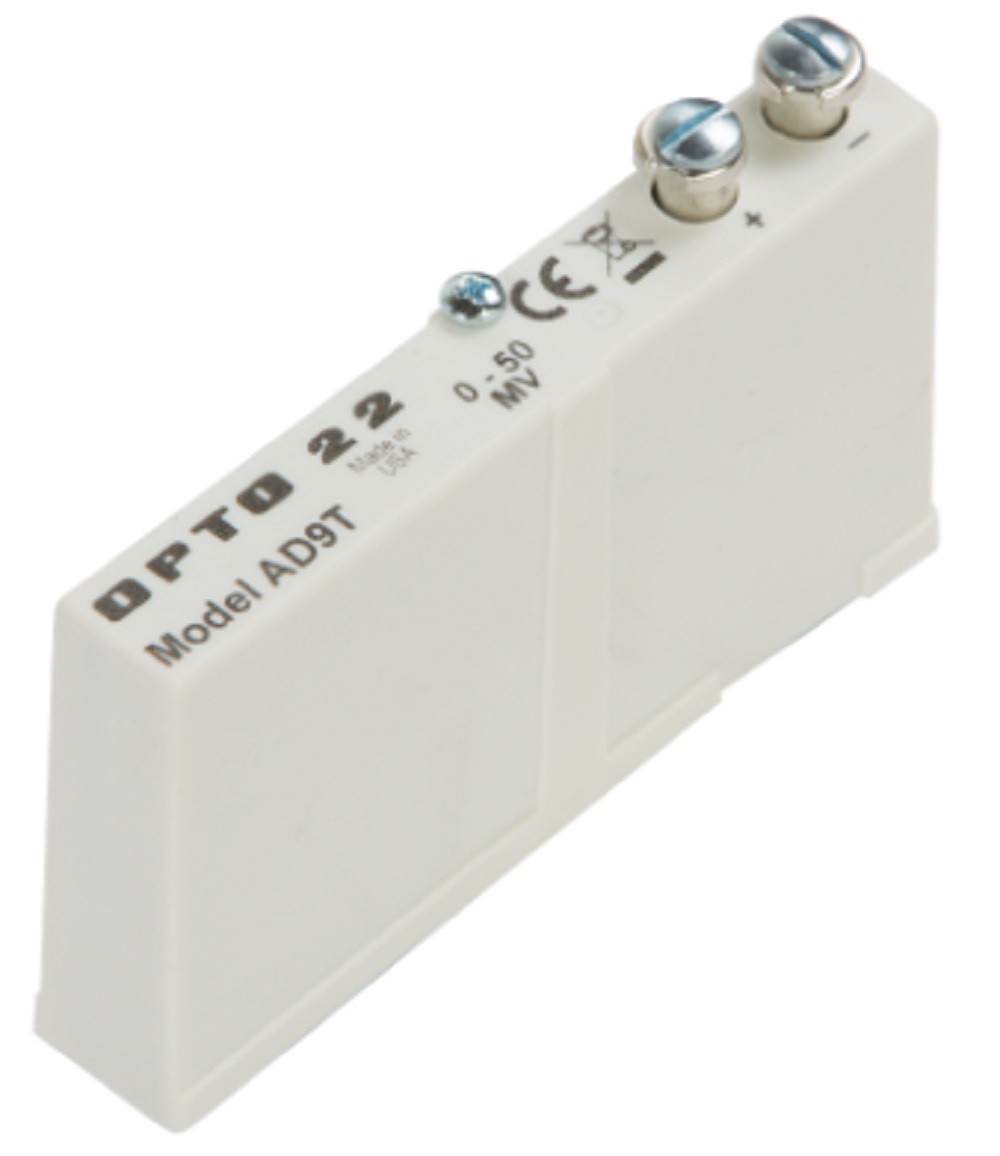 Opto 22 AD9T G1 0 to 50 mV Analog Input, Isolated