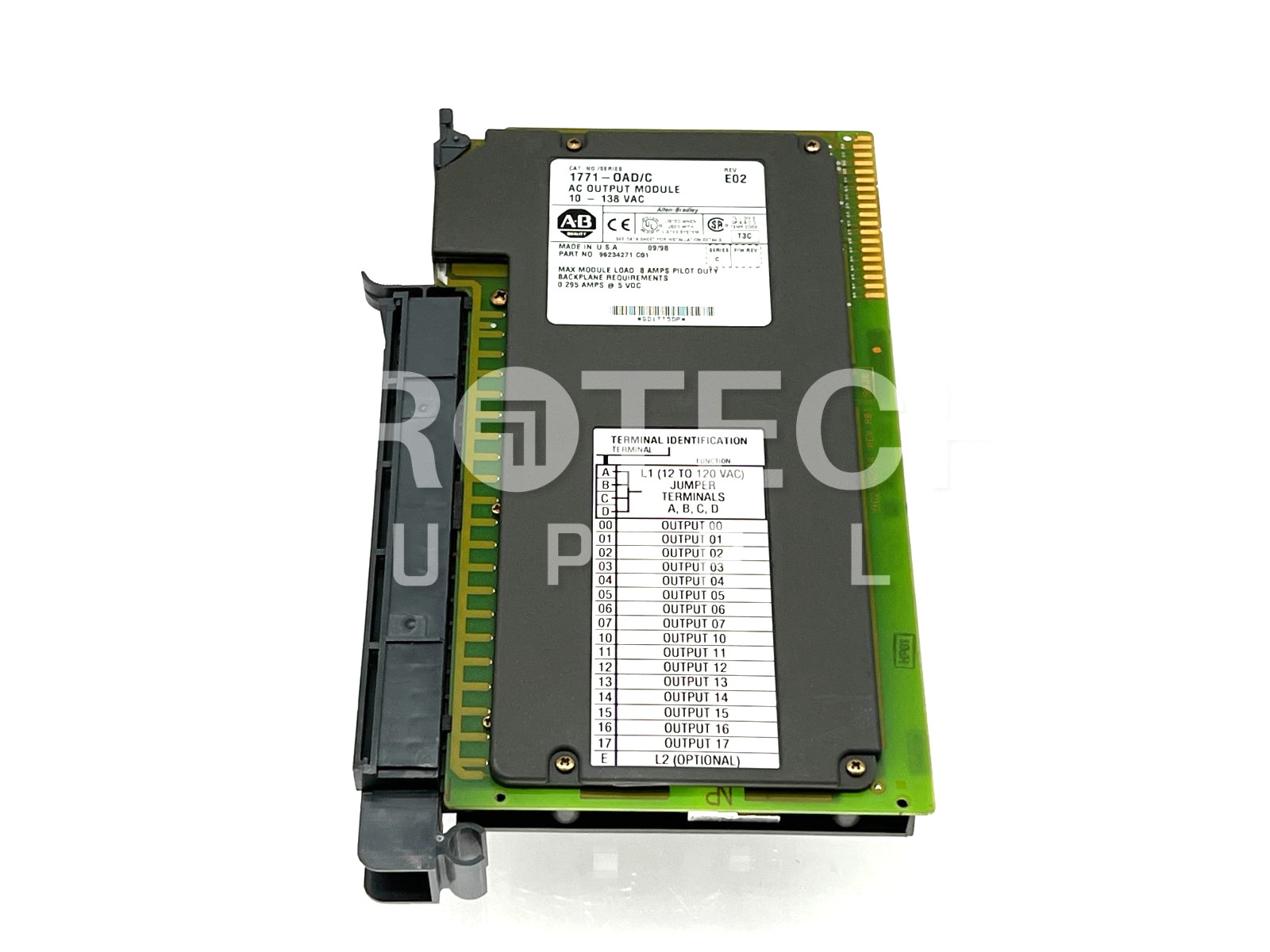 Allen-Bradley 1771-OAD/C AC Output Module 96234271 C01 with WARRANTY