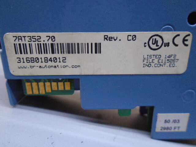 B&R Automation 7AT352.7 RTD Input AT352 R11